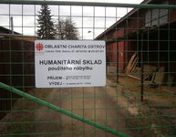 Humanitární sklad použitého nábytku